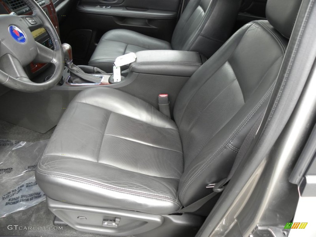 2006 9-7X 5.3i - Graphite Gray Metallic / Carbon Black Leather photo #5