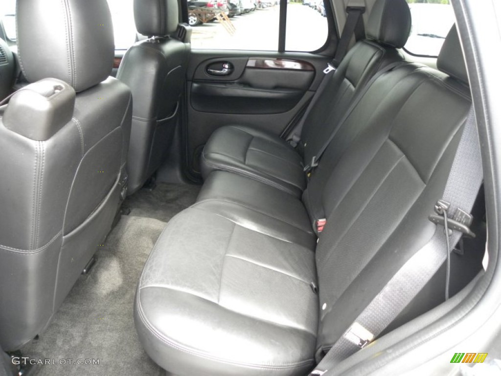 2006 9-7X 5.3i - Graphite Gray Metallic / Carbon Black Leather photo #7