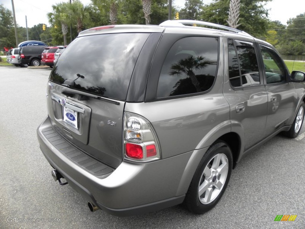 2006 9-7X 5.3i - Graphite Gray Metallic / Carbon Black Leather photo #13