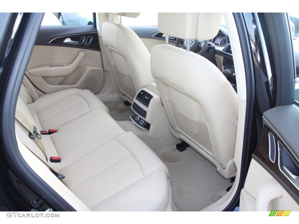 2013 A6 2.0T Sedan - Brilliant Black / Velvet Beige photo #20