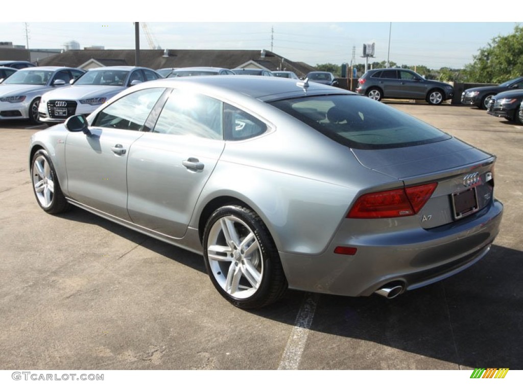 Quartz Gray Metallic 2013 Audi A7 3.0T quattro Premium Plus Exterior Photo #69805075