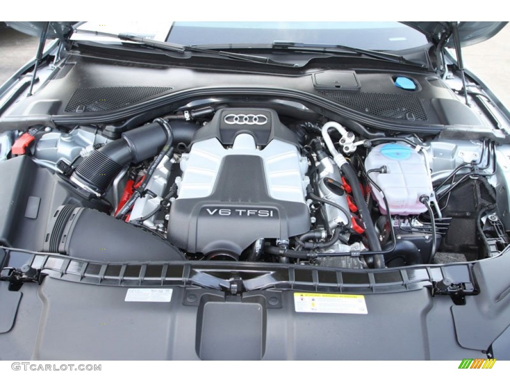 2013 Audi A7 3.0T quattro Premium Plus 3.0 Liter TSFI Supercharged DOHC 24-Valve VVT V6 Engine Photo #69805261