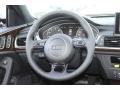 Black Steering Wheel Photo for 2013 Audi A6 #69805426