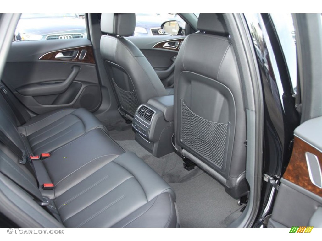 2013 Audi A6 3.0T quattro Sedan Rear Seat Photo #69805480