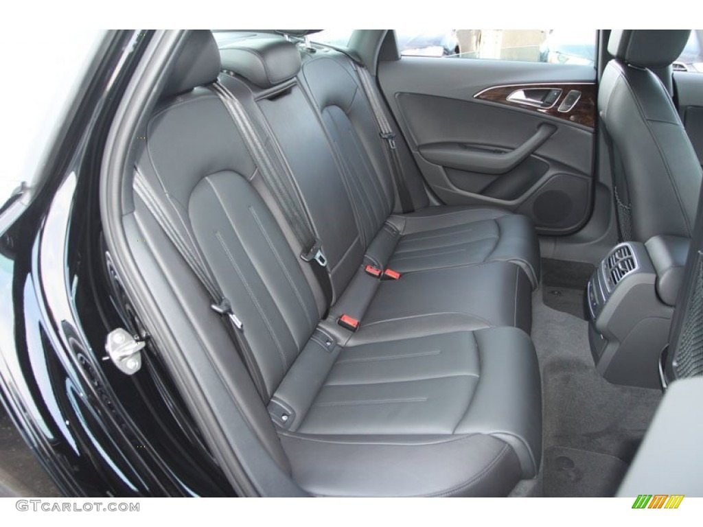2013 Audi A6 3.0T quattro Sedan Rear Seat Photo #69805489