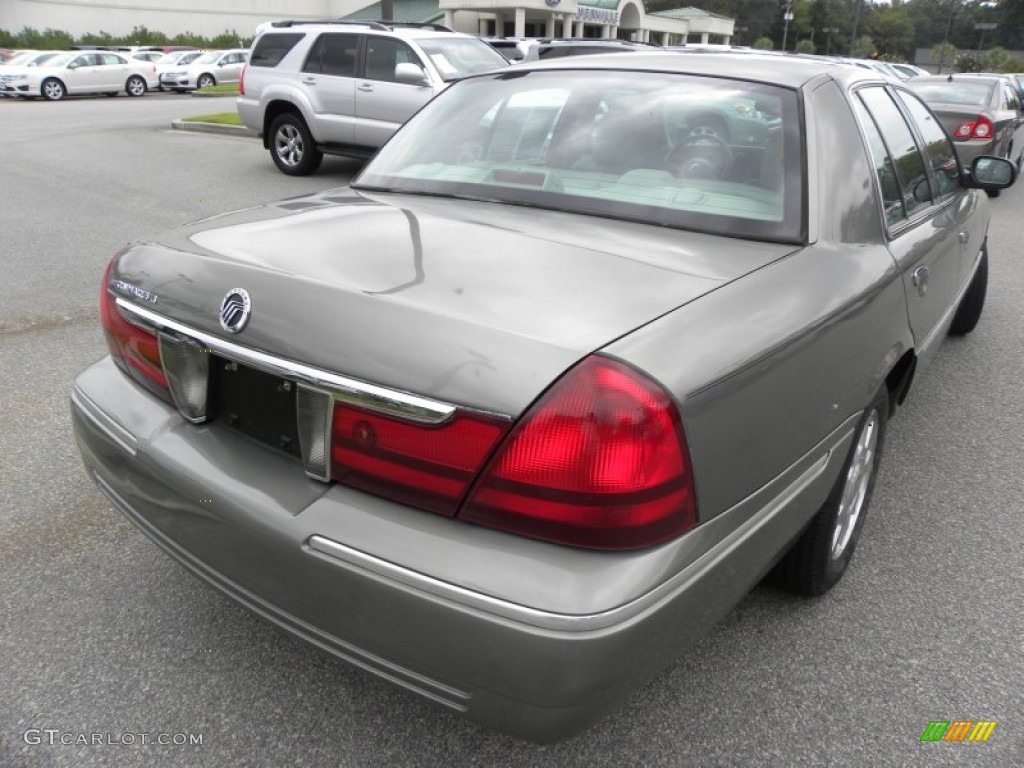 2004 Grand Marquis LS - Spruce Green Metallic / Medium Parchment photo #14