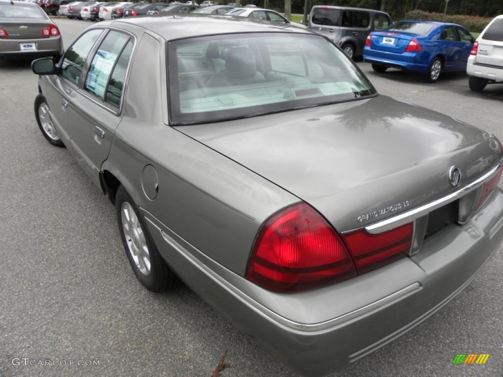 2004 Grand Marquis LS - Spruce Green Metallic / Medium Parchment photo #16