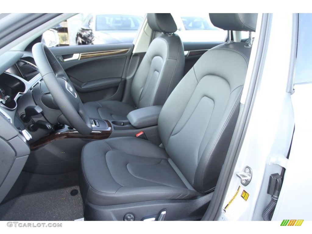 Black Interior 2013 Audi A4 2.0T quattro Sedan Photo #69805627