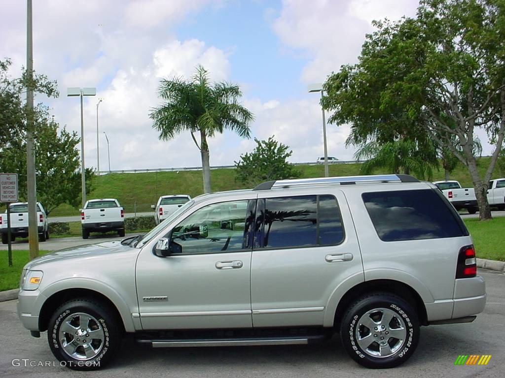 2006 Explorer Limited - Silver Birch Metallic / Black photo #7