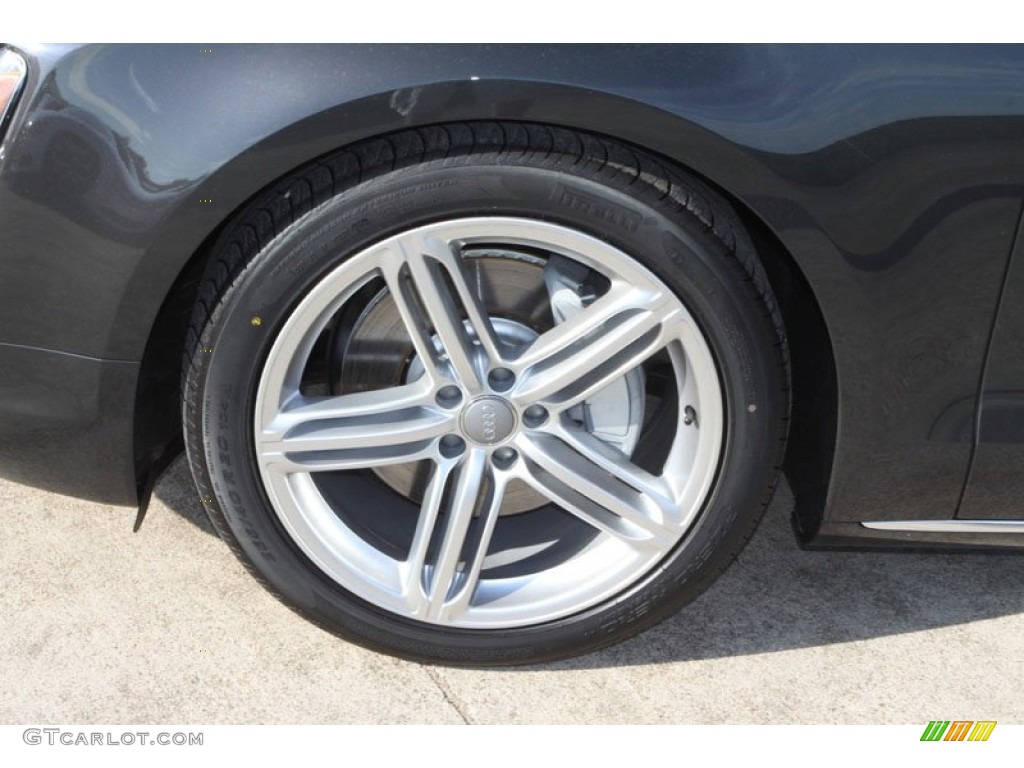 2013 A8 L 3.0T quattro - Oolong Grey Metallic / Black photo #5