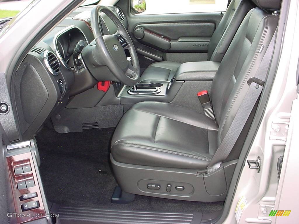 2006 Explorer Limited - Silver Birch Metallic / Black photo #10