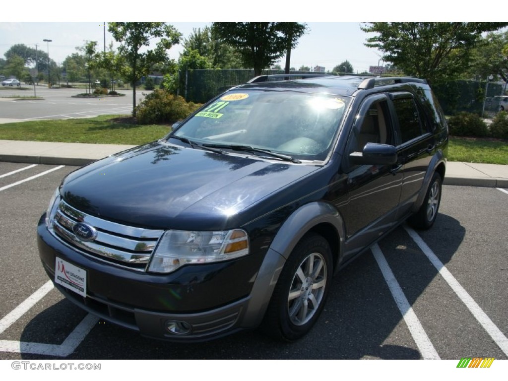 2008 Taurus X SEL - Dark Ink Blue Metallic / Medium Light Stone photo #1