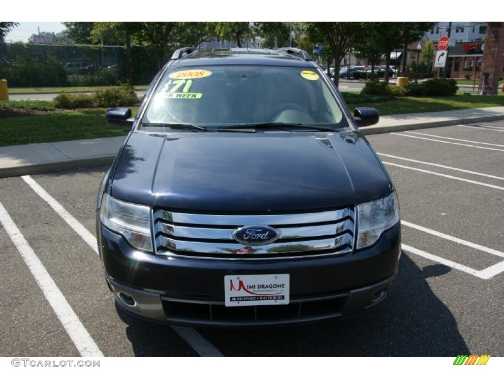 2008 Taurus X SEL - Dark Ink Blue Metallic / Medium Light Stone photo #2