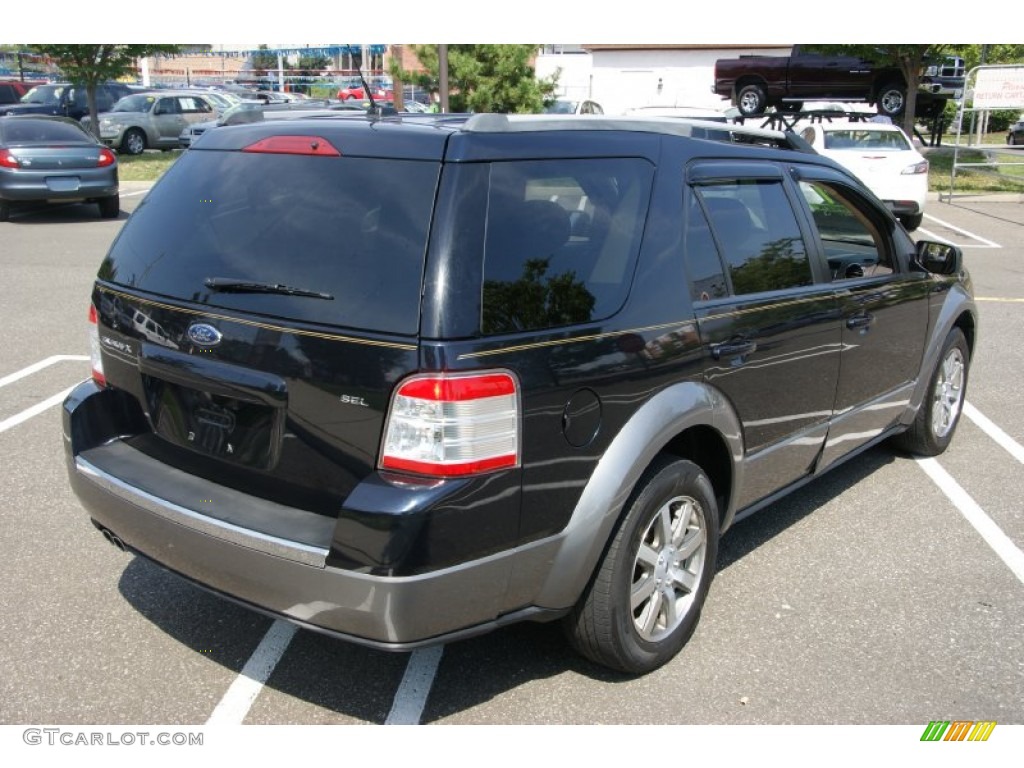 2008 Taurus X SEL - Dark Ink Blue Metallic / Medium Light Stone photo #5