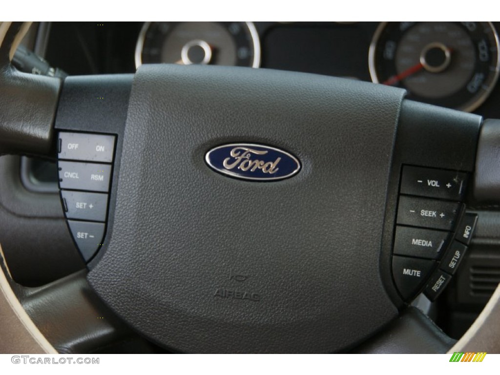 2008 Taurus X SEL - Dark Ink Blue Metallic / Medium Light Stone photo #17