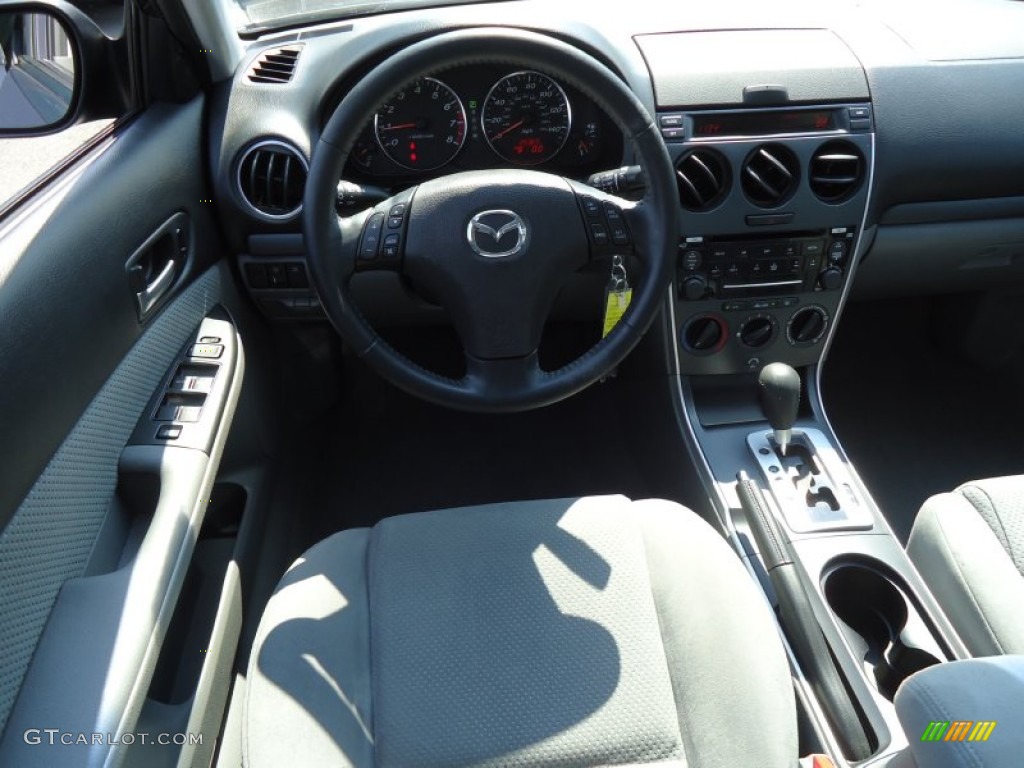 2007 MAZDA6 s Sport Sedan - Violet Gray / Gray photo #16