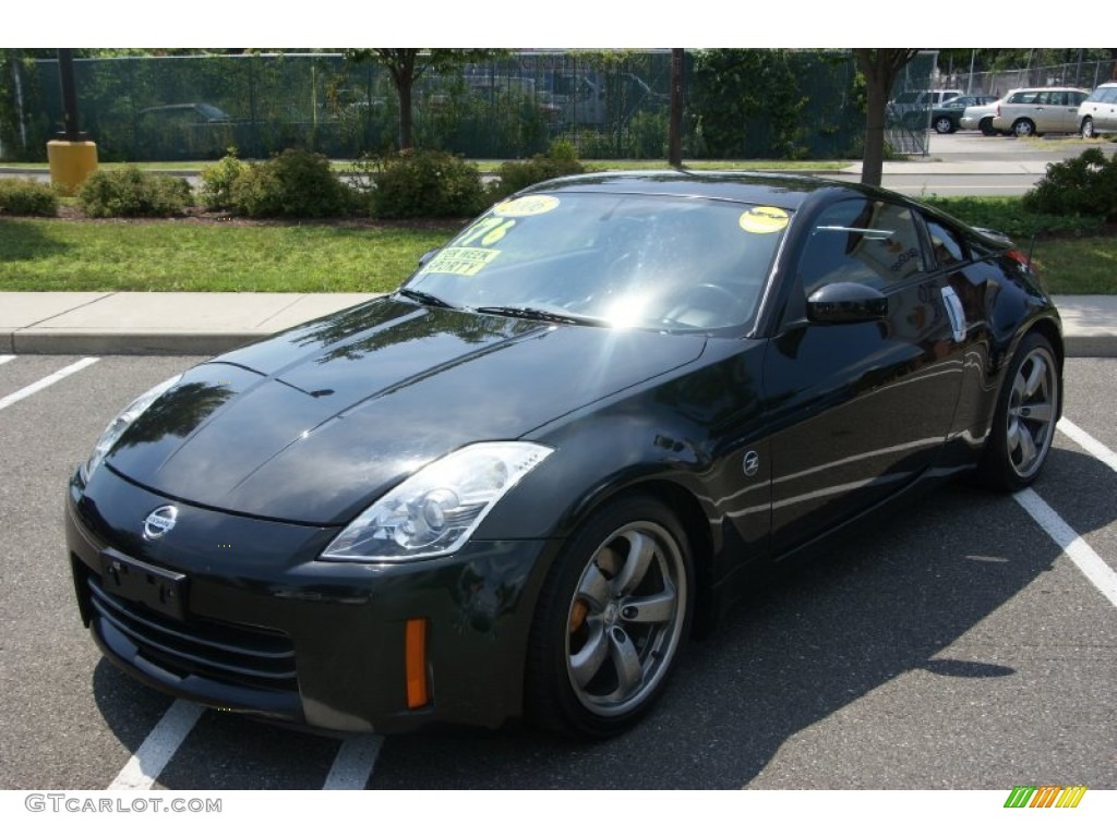 2006 350Z Touring Coupe - Magnetic Black Pearl / Charcoal Leather photo #1