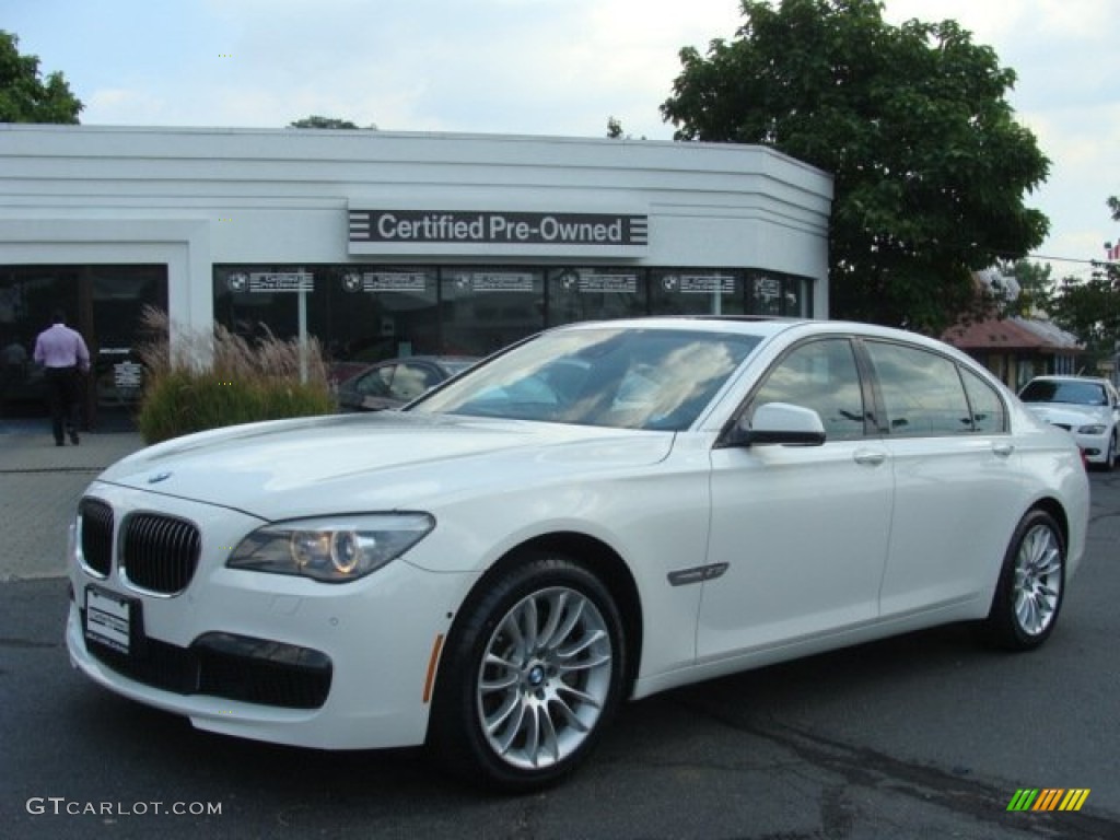 2011 7 Series 750Li xDrive Sedan - Alpine White / Black photo #1
