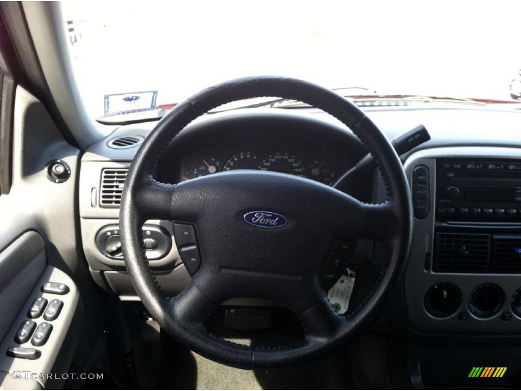 2005 Explorer XLT 4x4 - Redfire Metallic / Graphite photo #28