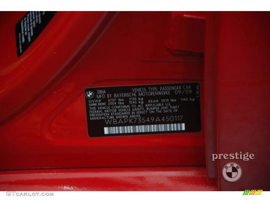 2009 3 Series 328xi Sedan - Crimson Red / Black photo #9