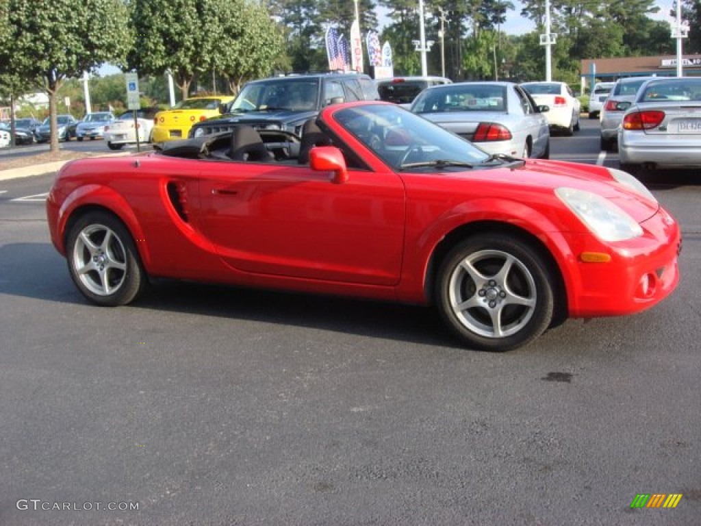 2003 MR2 Spyder Roadster - Absolutely Red / Black photo #2