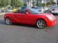 2003 Absolutely Red Toyota MR2 Spyder Roadster  photo #2