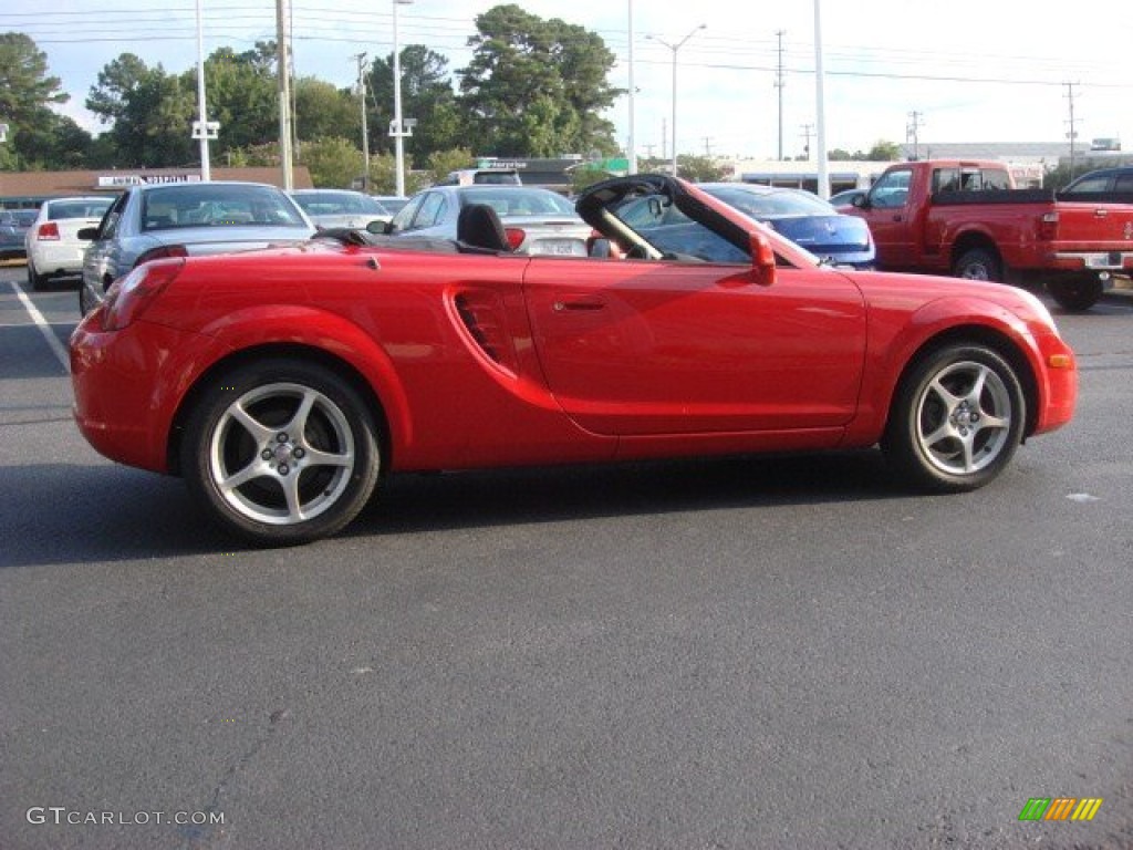 2003 MR2 Spyder Roadster - Absolutely Red / Black photo #3