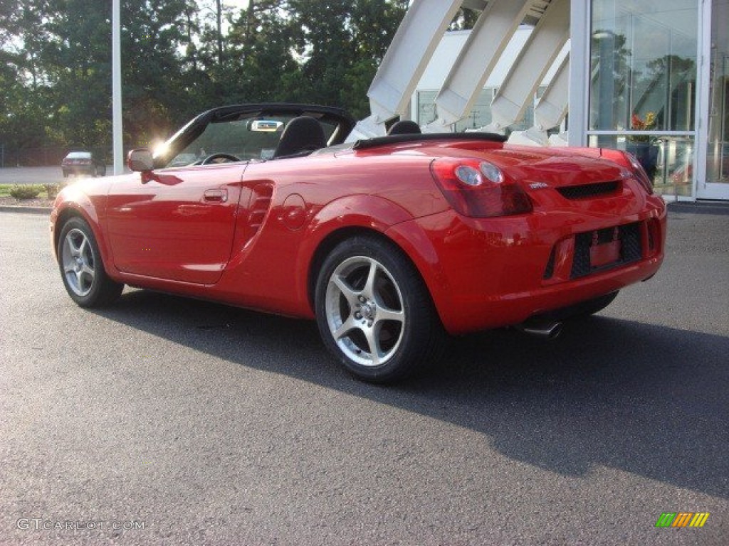 2003 MR2 Spyder Roadster - Absolutely Red / Black photo #5