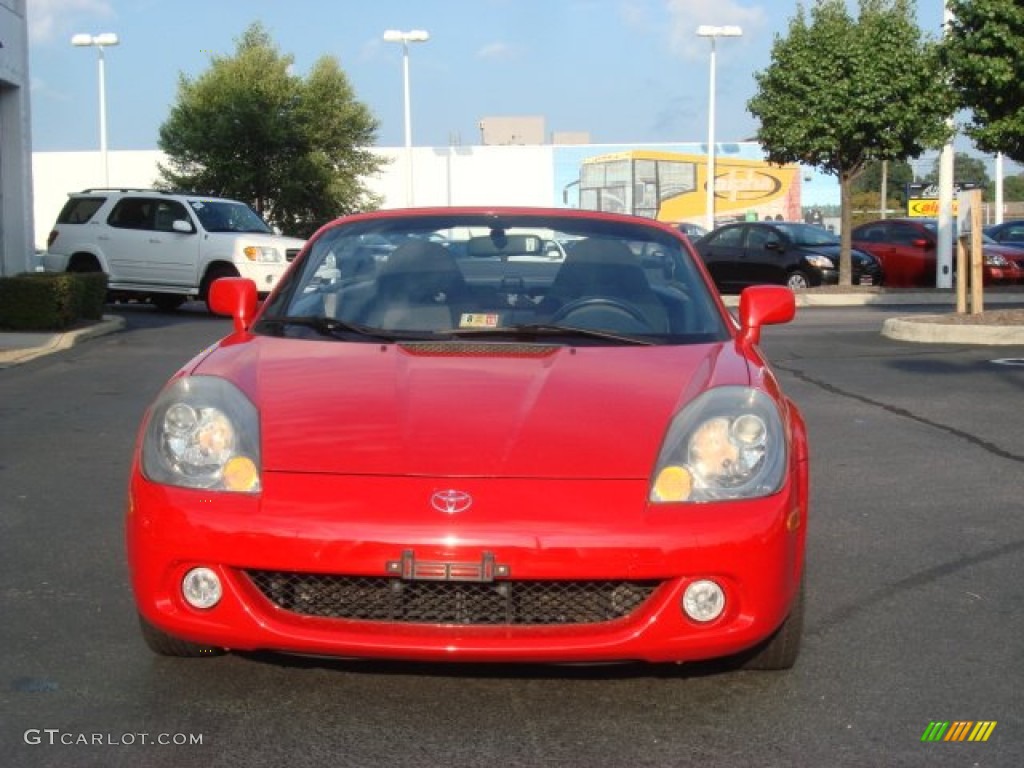 2003 MR2 Spyder Roadster - Absolutely Red / Black photo #9