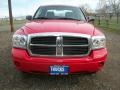 2007 Flame Red Dodge Dakota ST Quad Cab 4x4  photo #6