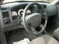 Medium Slate Gray 2007 Dodge Dakota ST Quad Cab 4x4 Steering Wheel