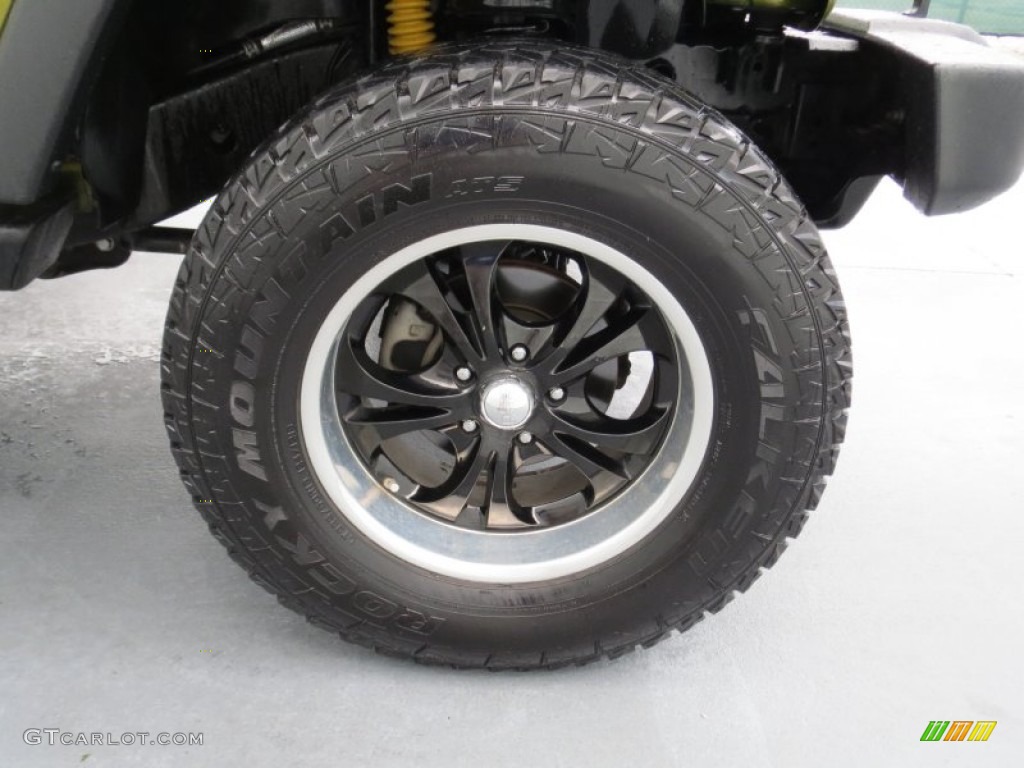 2008 Jeep Wrangler Unlimited X 4x4 Custom Wheels Photo #69811300