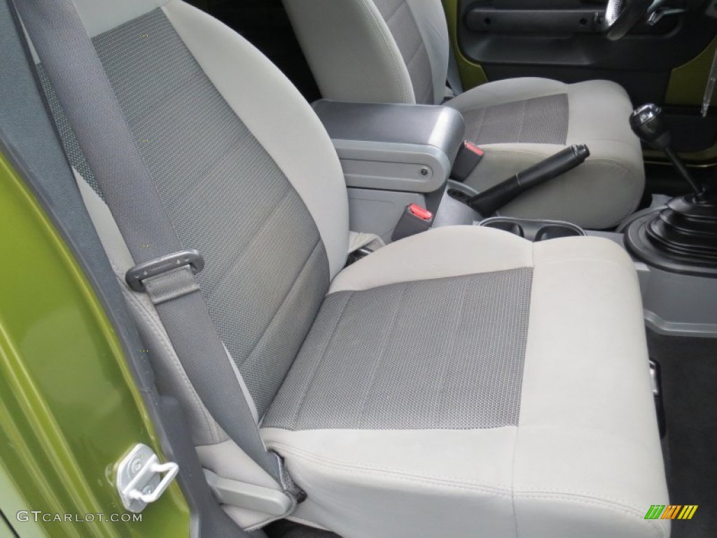 Dark Slate Gray/Med Slate Gray Interior 2008 Jeep Wrangler Unlimited X 4x4 Photo #69811384