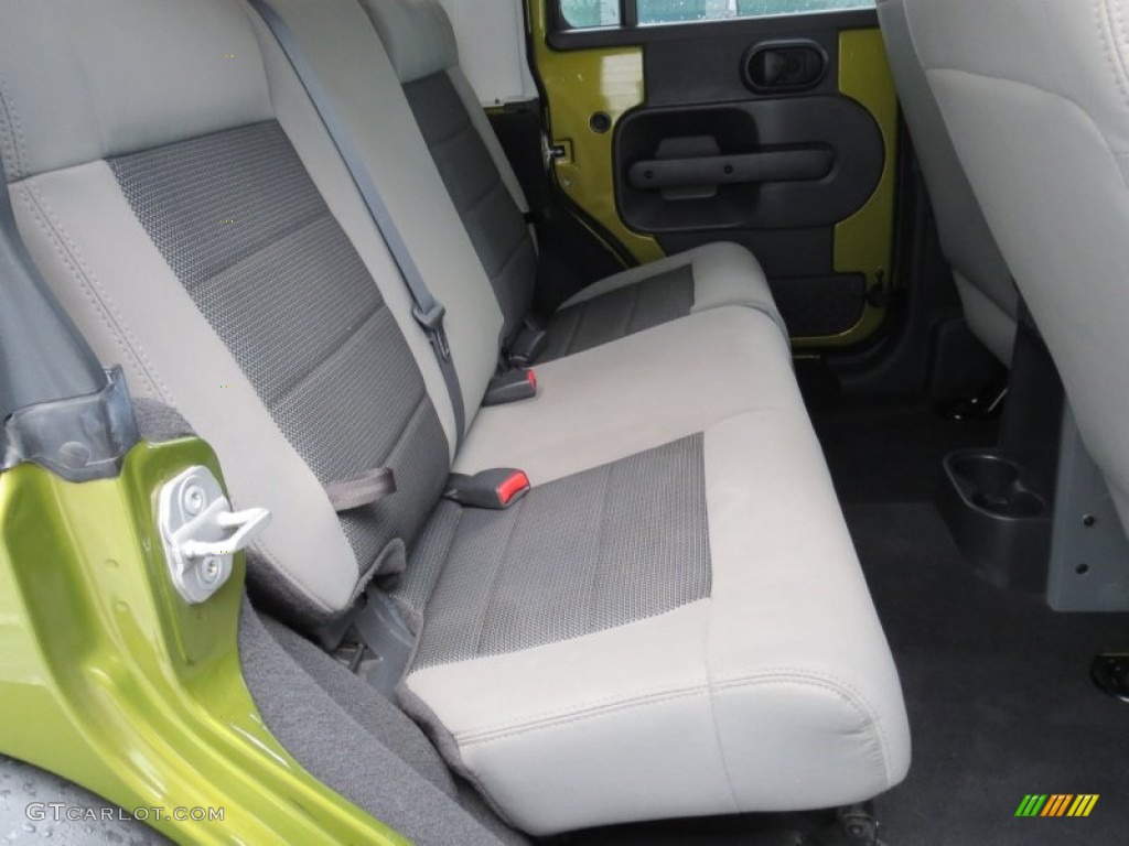 Dark Slate Gray/Med Slate Gray Interior 2008 Jeep Wrangler Unlimited X 4x4 Photo #69811414
