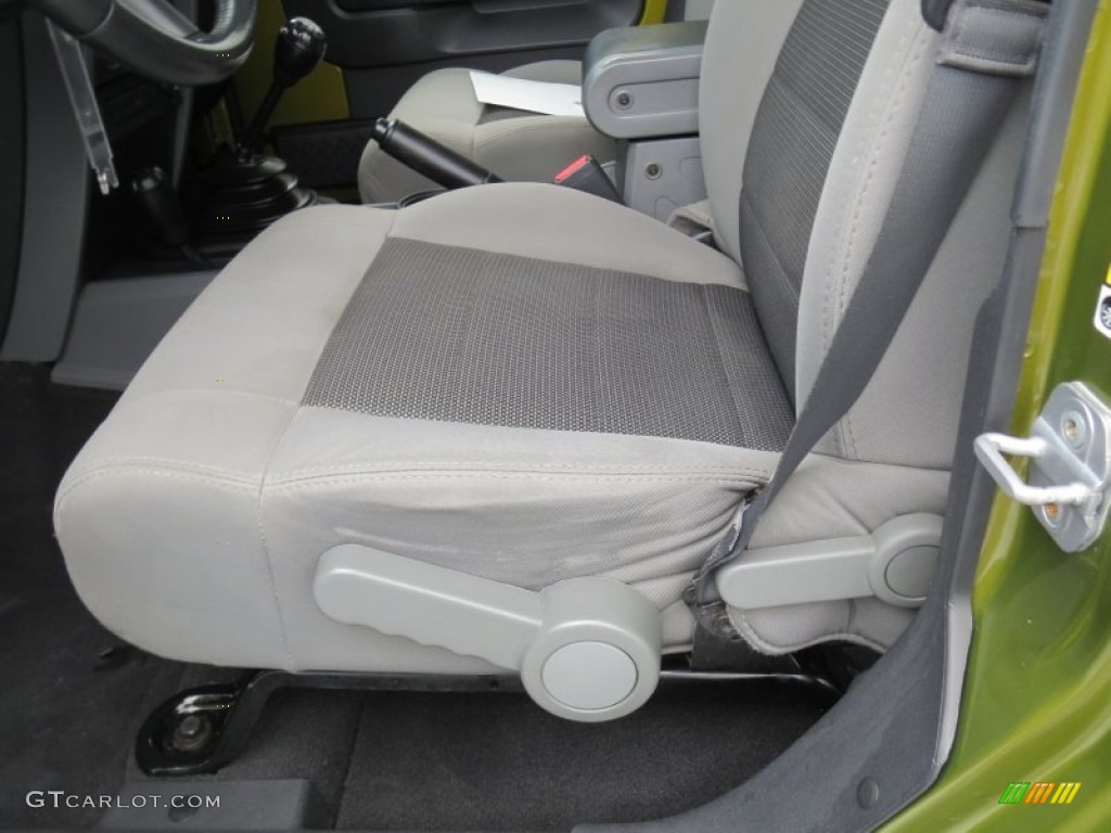 2008 Jeep Wrangler Unlimited X 4x4 Front Seat Photo #69811465