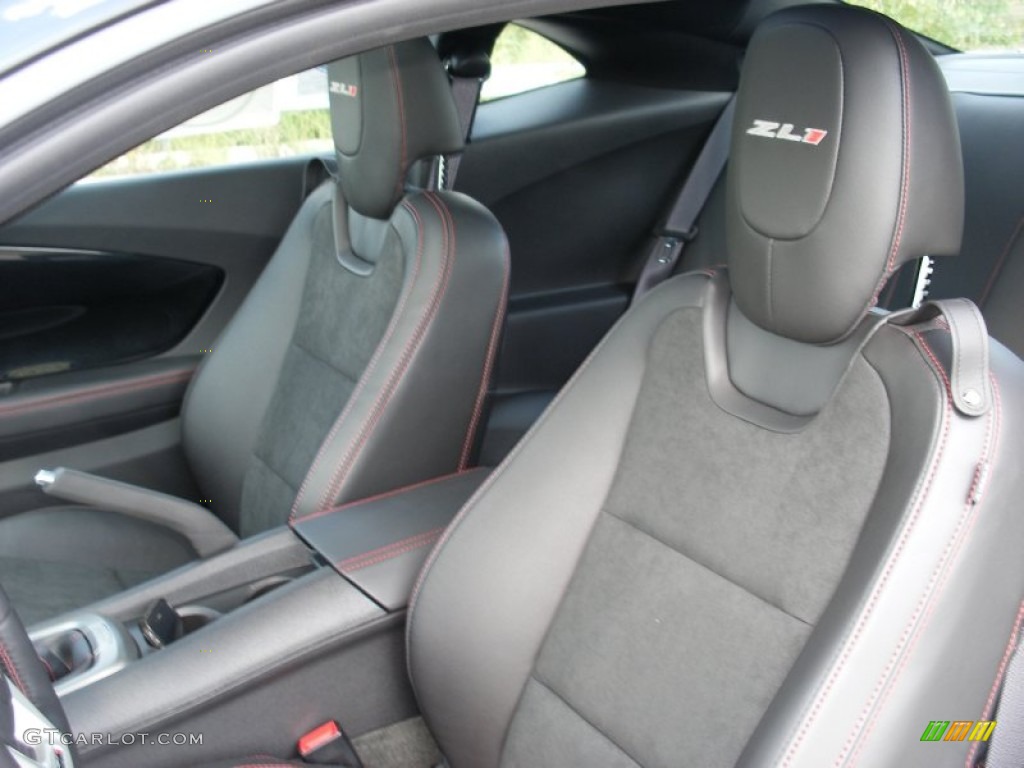 Black Interior 2013 Chevrolet Camaro ZL1 Photo #69811627