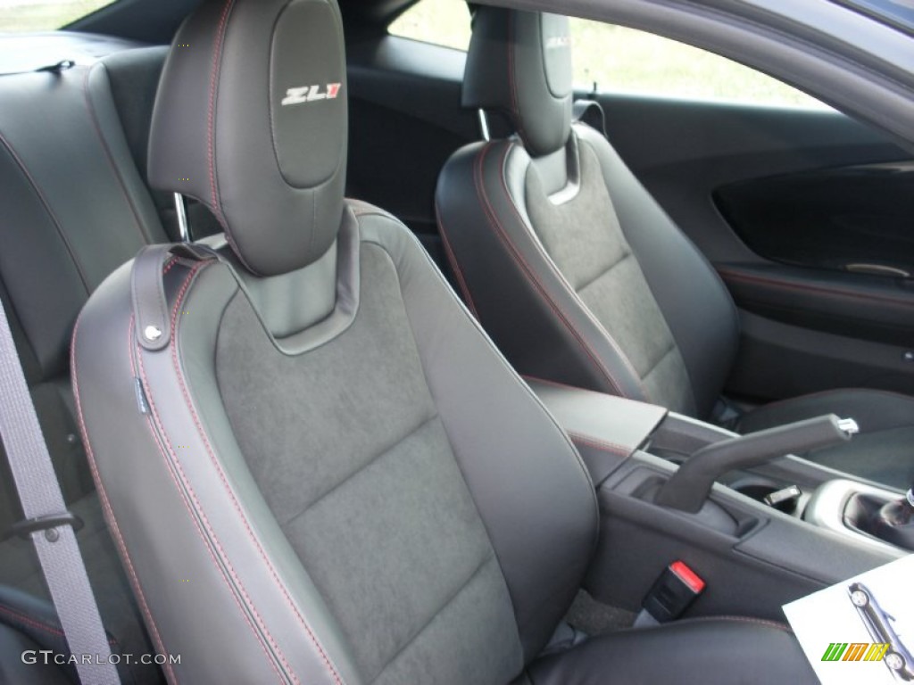 Black Interior 2013 Chevrolet Camaro ZL1 Photo #69811636