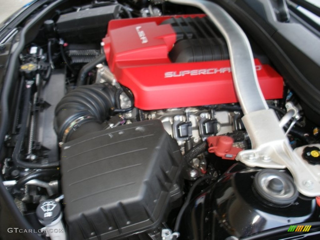2013 Chevrolet Camaro ZL1 6.2 Liter Eaton Supercharged OHV 16-Valve LSA V8 Engine Photo #69811951