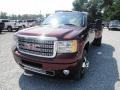 2013 Sonoma Red Metallic GMC Sierra 3500HD Denali Crew Cab 4x4 Dually  photo #3