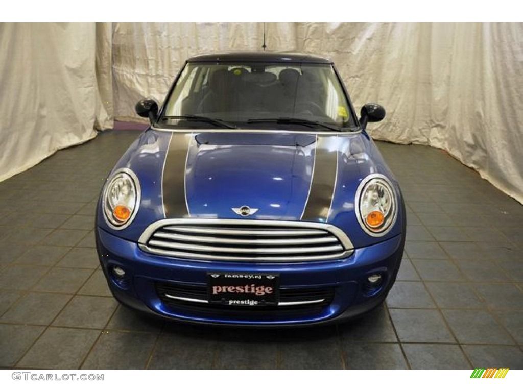 2013 Cooper Hardtop - Lightning Blue Metallic / Carbon Black photo #20