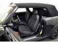 Carbon Black 2013 Mini Cooper Convertible Interior