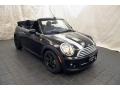 2013 Midnight Black Metallic Mini Cooper Convertible  photo #20