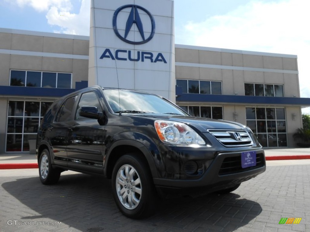 2006 CR-V SE 4WD - Nighthawk Black Pearl / Black photo #1