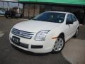2008 White Suede Ford Fusion S  photo #1