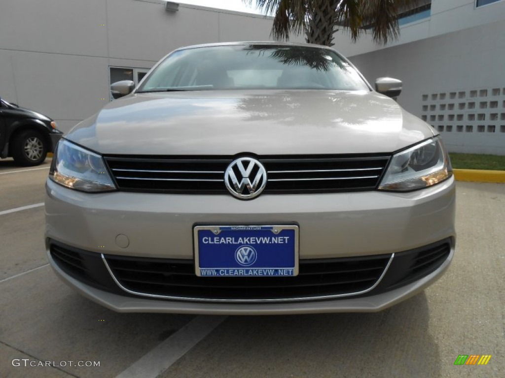 2013 Jetta SE Sedan - Moonrock Silver Metallic / Titan Black photo #2
