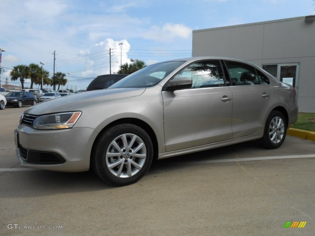 2013 Jetta SE Sedan - Moonrock Silver Metallic / Titan Black photo #3