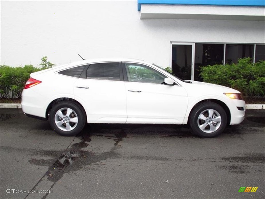 White Diamond Pearl 2012 Honda Accord Crosstour EX Exterior Photo #69817240