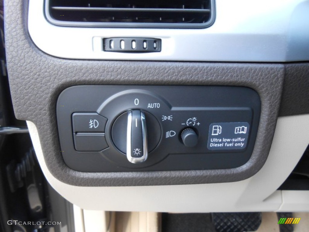 2013 Touareg TDI Lux 4XMotion - Galapagos Metallic / Cornsilk Beige photo #22