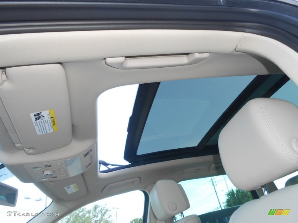 2013 Touareg TDI Lux 4XMotion - Galapagos Metallic / Cornsilk Beige photo #24