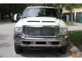 2003 Oxford White Ford F350 Super Duty Lariat Crew Cab 4x4 Dually  photo #17